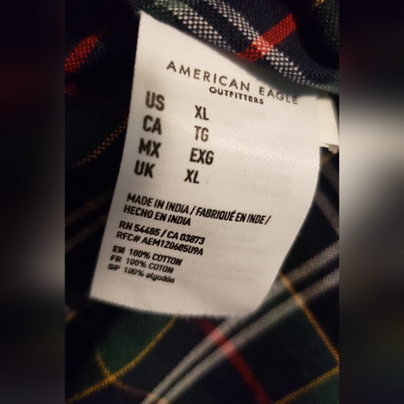 American Eagle XL Button Down Shirt - Picture 4 of 4